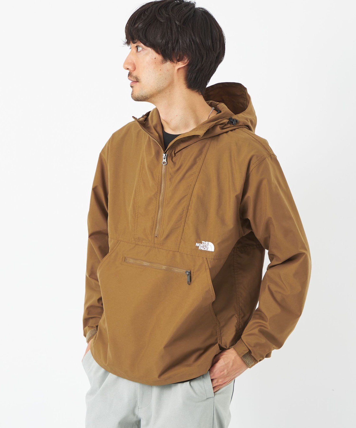 UNITED ARROWS green label relaxing 【WEB限定】＜THE NORTH FACE＞コンパクト アノラック ユナイテッドアローズ グリーンレーベルリラクシング ジャケット・アウター その他のジャケット・アウター ベージュ ブラック カーキ【送料無料】