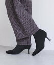 【SALE/50%OFF】noyau noyau/ストレッチショートブーツ モード・エ・ジャコモ×イング シューズ・靴 ブーツ ブラック ベージュ【送料無料】