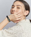 BEAUTY&YOUTH UNITED ARROWS ＜MAVEN WATCHES＞スクエア 18mmフェイス ウォッチ/腕時計 ビューティー＆ユース　ユナイテッドアローズ インテリア・生活雑貨 時計 ブラック ホワイト グレー ブラウン