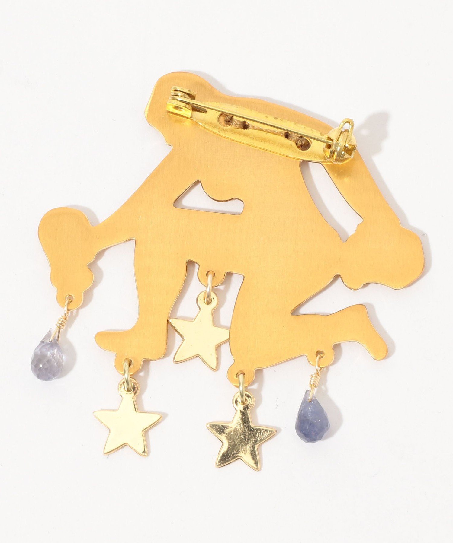TOMORROWLAND GOODS MERCEDES SALAZAR STAR GOLDEN ブローチ トゥモローランド アクセサリー・腕時計 ブローチ・コサージュ・バッジ ゴールド【送料無料】