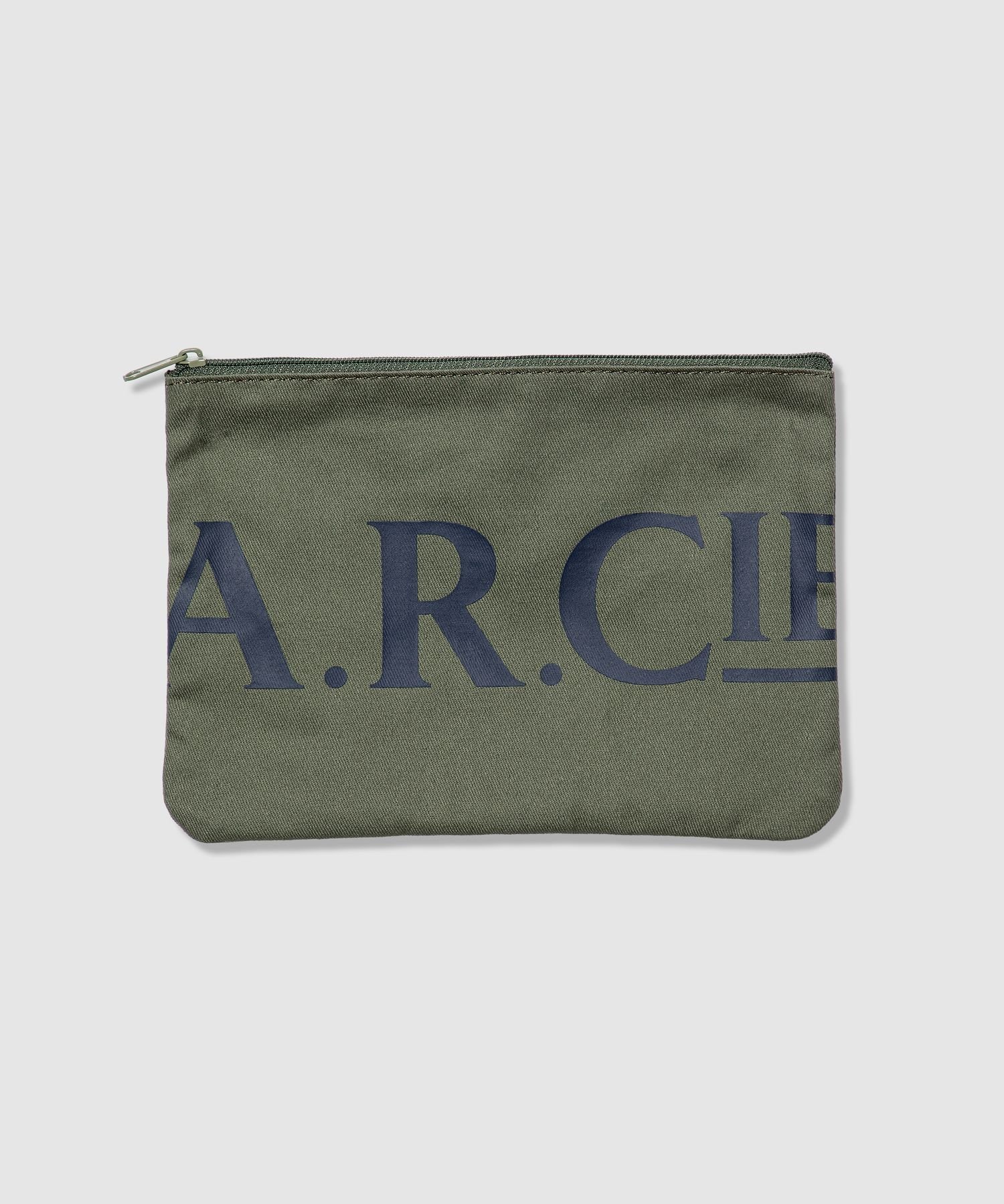【AMERICAN RAG CIE】 ロゴポーチM ベイフロー 財布・ポーチ・ケース ポーチ ホワイト グリーン ピンク