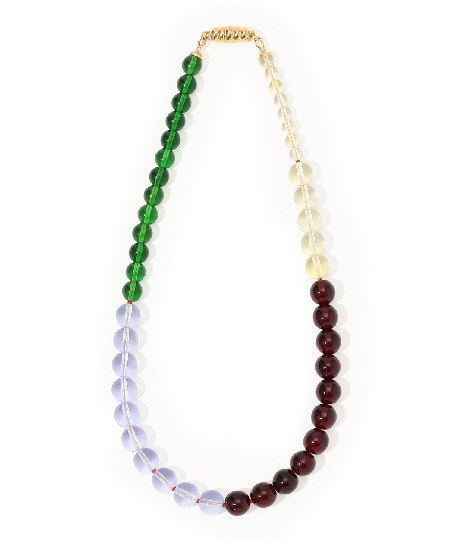 TOMORROWLAND GOODS AGLAGLA Classic Glass Beads ネックレス トゥモローランド アクセサリー・腕時計 ネックレス【送料無料】