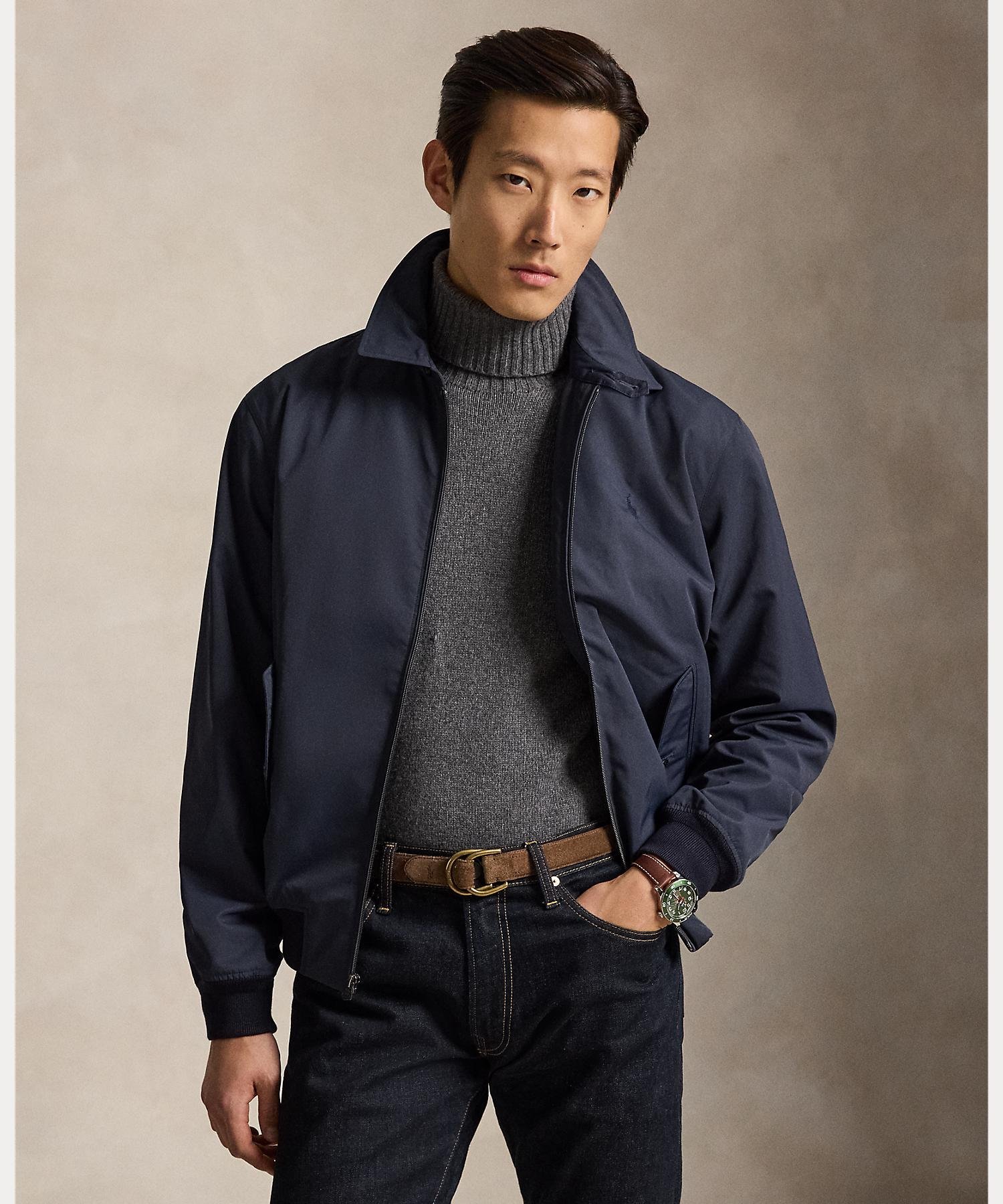 Polo Ralph Lauren メンズアウターブルゾンM ネイビー値下げ済 POLO