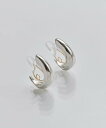 Phoebe 【金属アレルギー対応/痛くないシリーズ】モードループフィットイヤリング シルバー ジュエルアディクト アクセサリー・腕時計 イヤリング・イヤーカフ シルバー