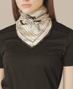 MACKINTOSH LONDON マリンスクエアスカーフ マッキントッシュ ロンドン ファッション雑貨 スカーフ・バンダナ ベージュ ブルー【送料無料】