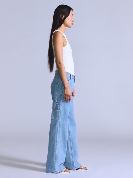 Levi's BLUETAB(TM) カーペンターパンツ ライトインディゴ リーバイス パンツ ジーンズ・デニムパンツ ネイビー【送料無料】