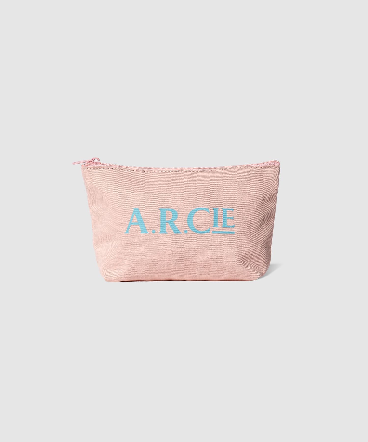 【AMERICAN RAG CIE】 ロゴポーチS ベイフロー 財布・ポーチ・ケース ポーチ ピンク ホワイト グリーン