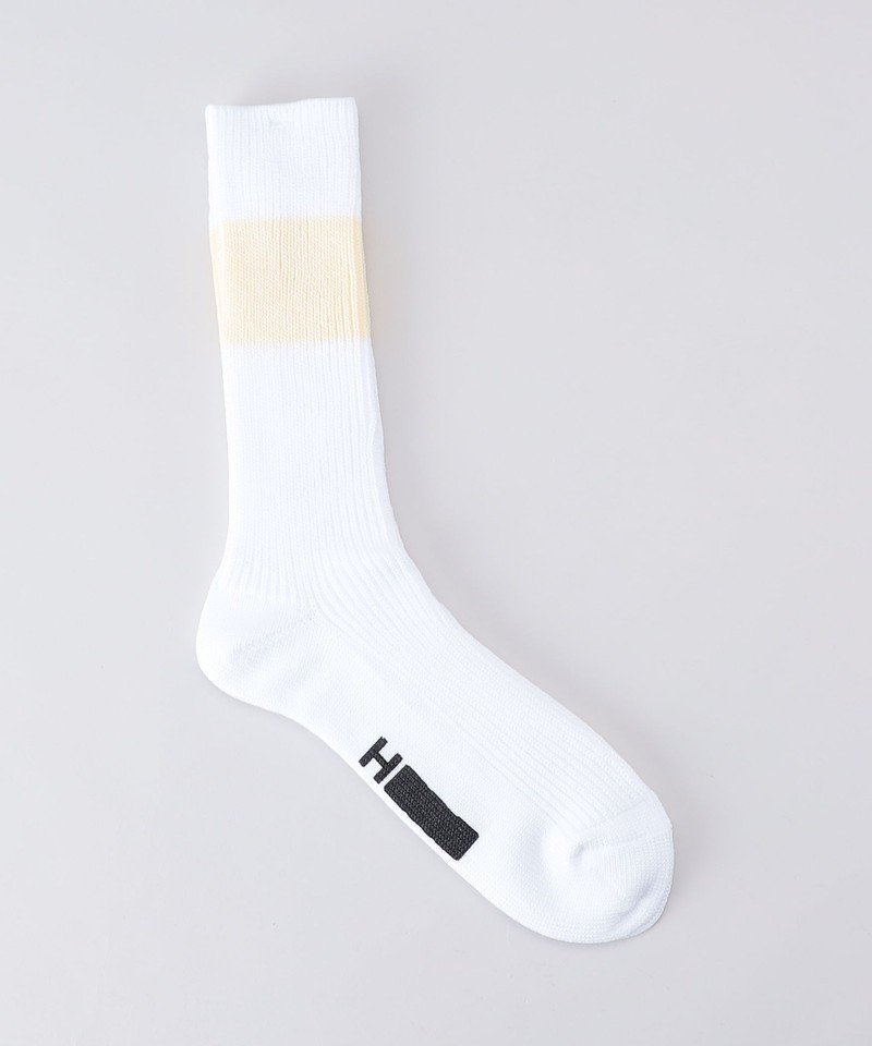 BEAUTY YOUTH UNITED ARROWS ＜H＞PANEL RIB REGULAR SOCKS/ソックス ビューティー＆ユース ユナイテッドアローズ 靴下 レッグウェア 靴下 ホワイト グレー ブラウン カーキ