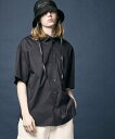 MAISON SPECIAL Cotton Silk Prime-Over Short Sleeve Shirt ]XyV gbvX VcEuEX ubN zCg J[L u[ p[vyz