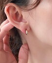 Phoebe 【金属アレルギー対応】ぷっくりフープセラミックピアス ゴールド ジュエルアディクト アクセサリー・腕時計 ピアス ゴールド