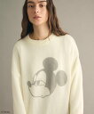 【SALE/20%OFF】CRAFT STANDARD BOUTIQUE Disney/ディズニー 透かし編みプリントニットプルオーバー【ユニセックス】 クラフ...