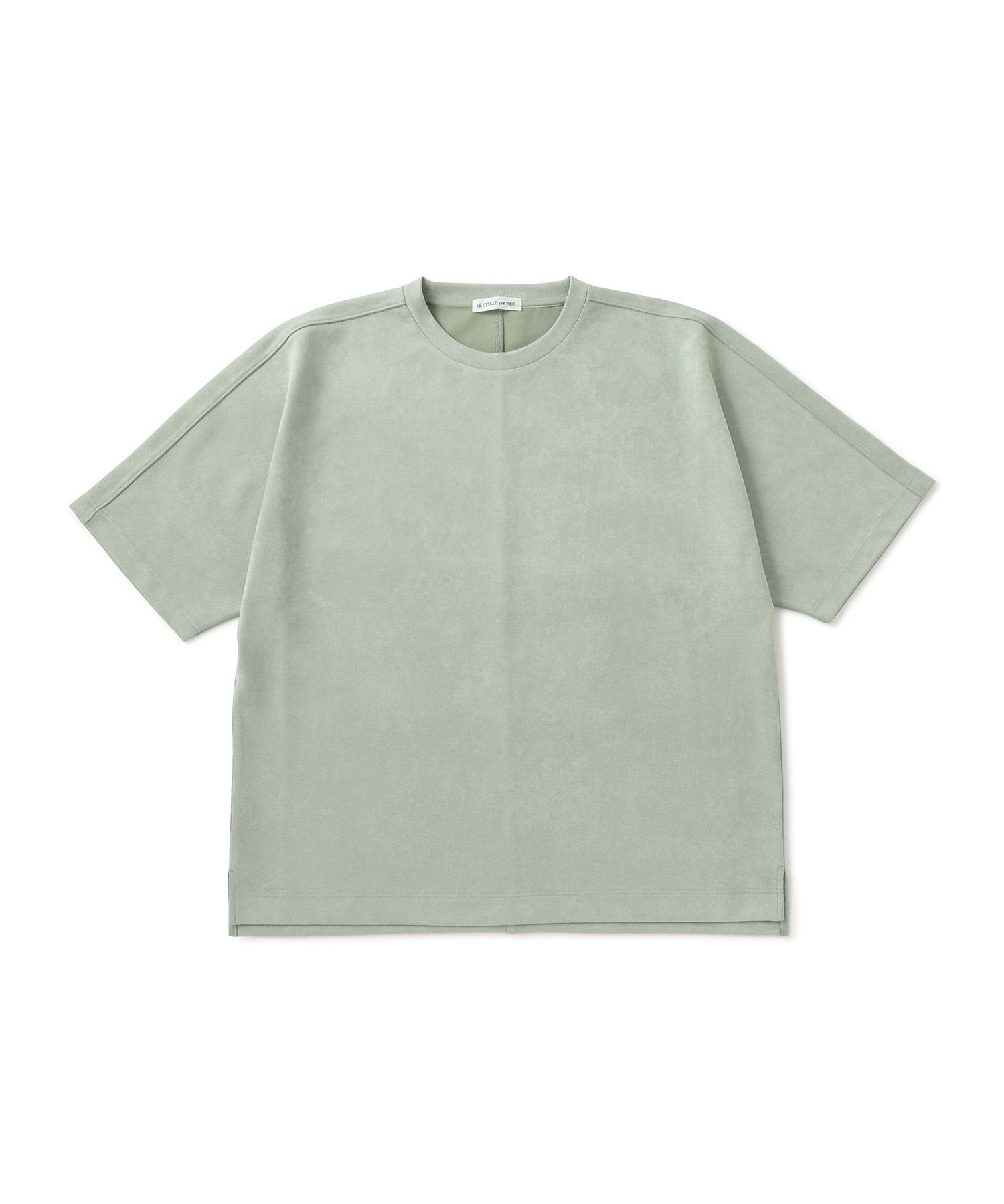 LE CERCLE par rope' HOMME フェイクスエードプルオーバー ジュン スタンダード ピックス トップス カットソー・Tシャツ ベージュ グレー グリーン【送料無料】