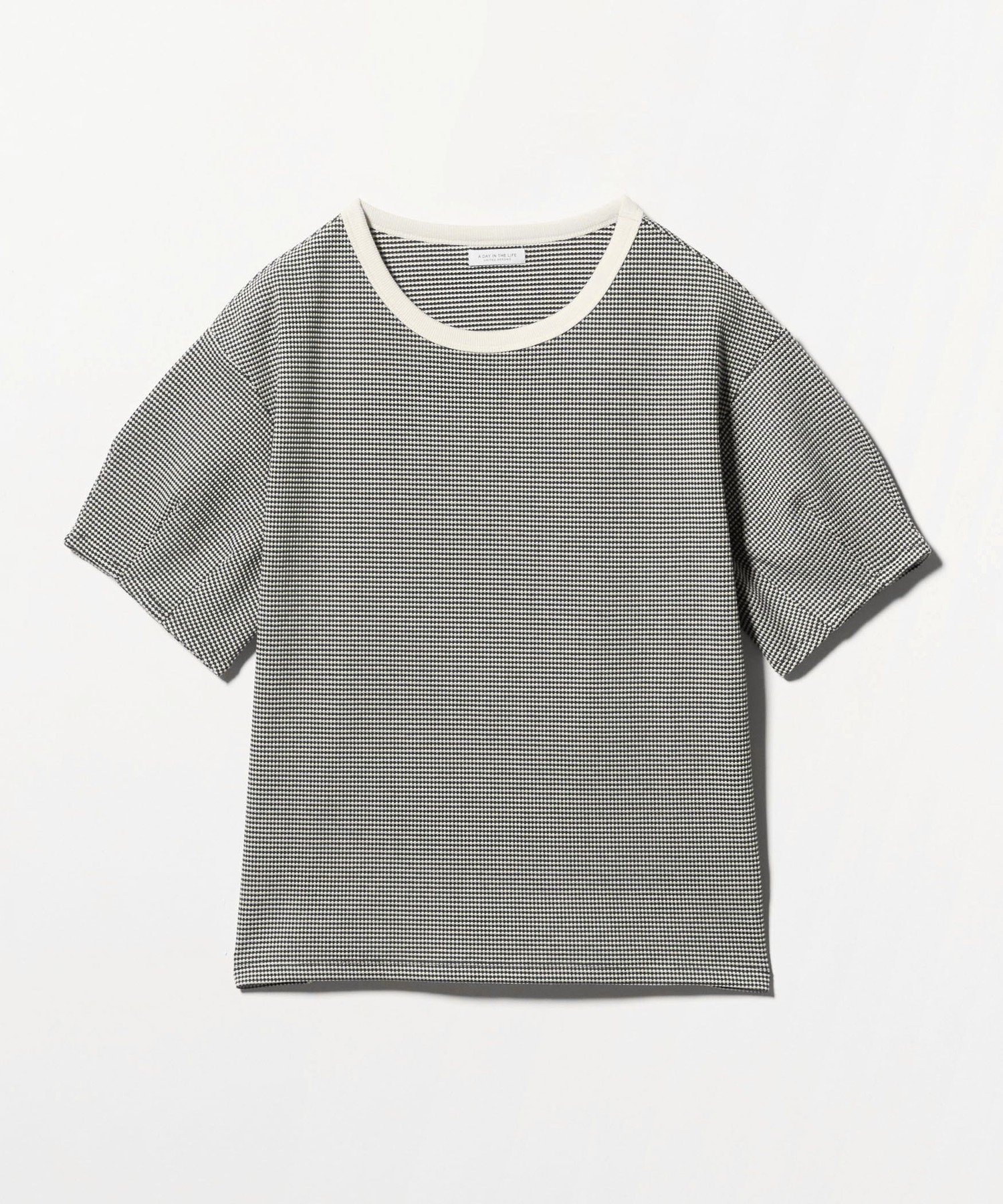 a day in the life ワッフルボーダー タックスリーブTシャツ ＜A DAY IN THE LIFE＞ ユナイテッドアローズ アウトレット トップス カットソー・Tシャツ グレー ネイビー ブルー stylife-15641136 Rakuten Fashion サンプル画像2