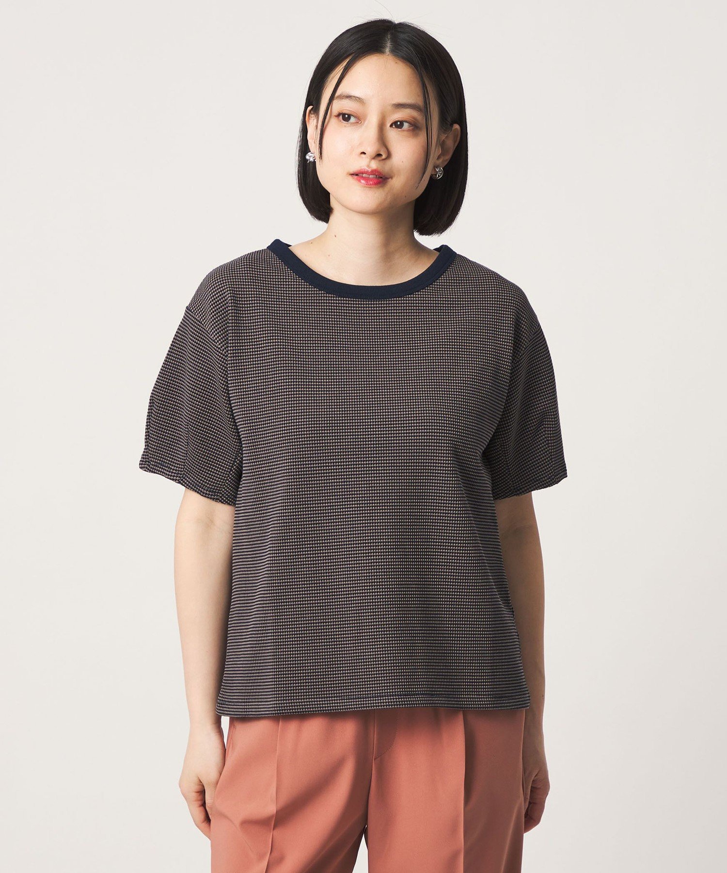 a day in the life ワッフルボーダー タックスリーブTシャツ ＜A DAY IN THE LIFE＞ ユナイテッドアローズ アウトレット トップス カットソー・Tシャツ グレー ネイビー ブルー stylife-15641136 Rakuten Fashion パッケージ画像
