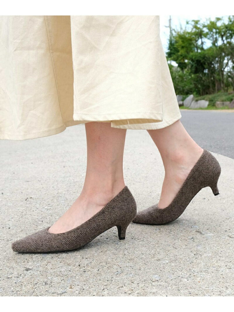 AmiAmi 秋冬新色追加!走れるパンプス/美脚ポインテッドトゥ5センチヒール アミアミ シューズ・靴 パンプス ブラウン レッド ネイビー グレー カーキグリーンのサムネイル