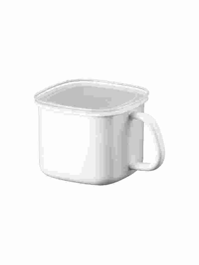 212 KITCHEN STORE 角型みそポット ＜富士ホーロー＞ トゥーワントゥーキッチンストア 食器・調理器具・キッチン用品 その他の食器・調理器具・キッチン用品 ホワイト stylife-12882160 Rakuten Fashion サンプル画像2