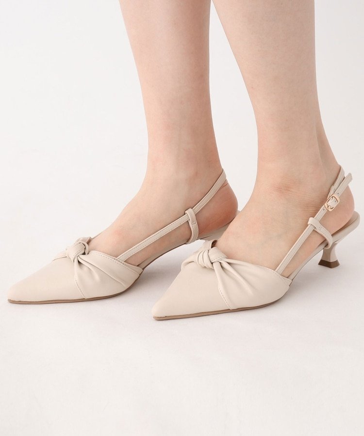 【SALE／50%OFF】index バックストラップパンプス インデックス シューズ・靴 パンプス ホワイト ブラック パープルのサムネイル