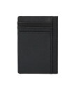 Fun&Daily F&D:Cow Leather Slim Card Case ファンアンドデイリー 財布・ポーチ・ケース 名刺入れ・カードケース ブラック