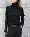 【SALE/72%OFF】Mela ハイネックリブニットPO イチキュウキュウサン トップス ニット グリーン ブラック グレー ピンク