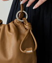 russet 【chi企画】レザーキーリング ラシット ファッション雑貨 チャーム・キーチェーン シルバー ブラック ベージュ ブラウン グレー ホワイト【送料無料】