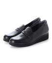 Atelier 【3E】ステッチベルトモチーフスリッポン モード・エ・ジャコモ×イング シューズ・靴 ローファー ブルー ネイビー【送料無料】