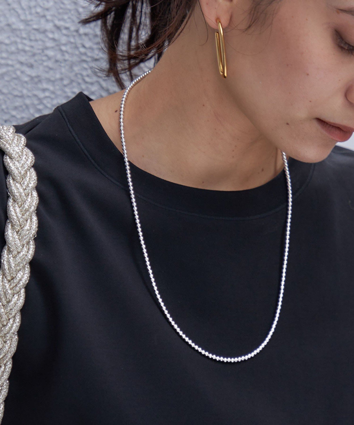 SHIPS WOMEN INDIAN JEWELRY:ナバホ パール ネックレス(3mm) シップス アクセサリー・腕時計 ネックレス シルバー【送料無料】