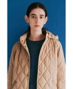 BEAMS HEART WOMEN フード キルティング ブルゾン ビームス ハート ジャケット・アウター ブルゾン・ジャンパー ベージュ グリーン ネイビー【送料無料】