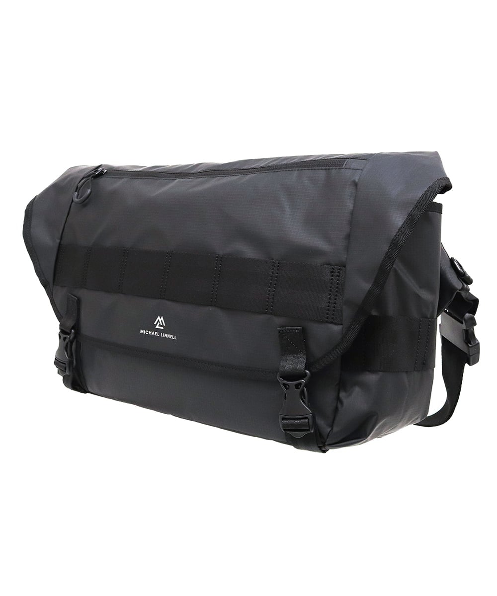 MICHAEL LINNELL Messenger Bag ティエヌスクエア バッグ メッセンジャーバッグ ブラック