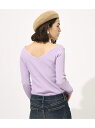 【SALE/70%OFF】AZUL by moussy 2WAYトランスフォーメーションニットトップス アズールバイマウジー ニット【RBA_S】【RBA_E】