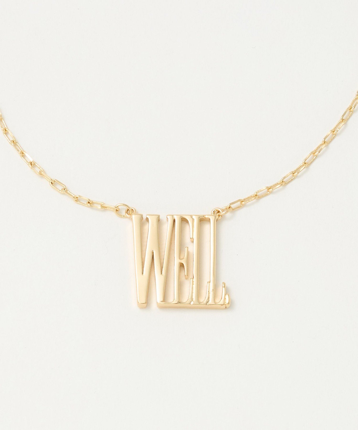 CITEN ＜CITEN＞WELLプレートネックレス シテン アクセサリー・腕時計 ネックレス ゴールド シルバー