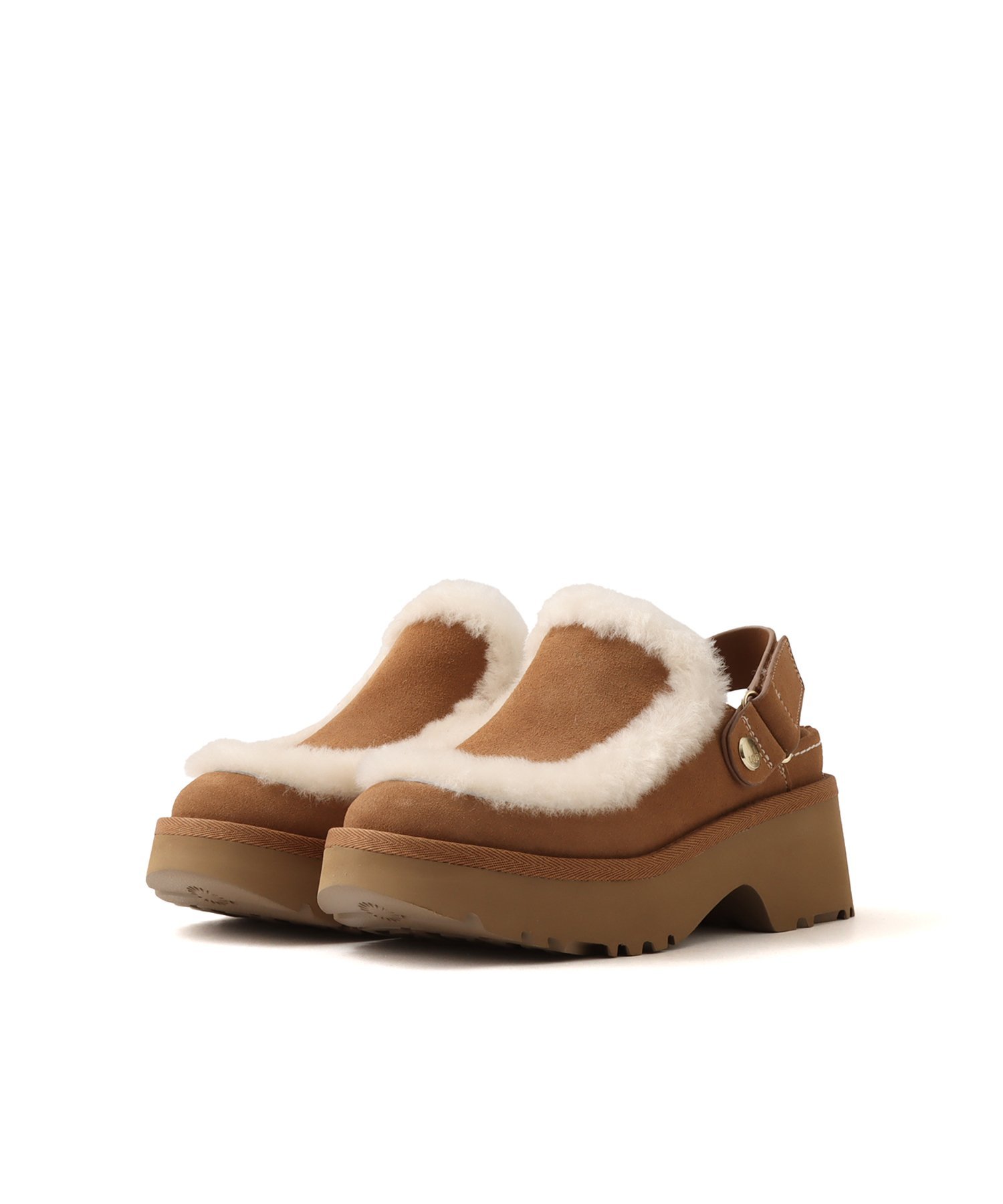 UGG W ESMEE CLOG CHESTNUT アトモス シューズ・靴 サンダル ブラウン