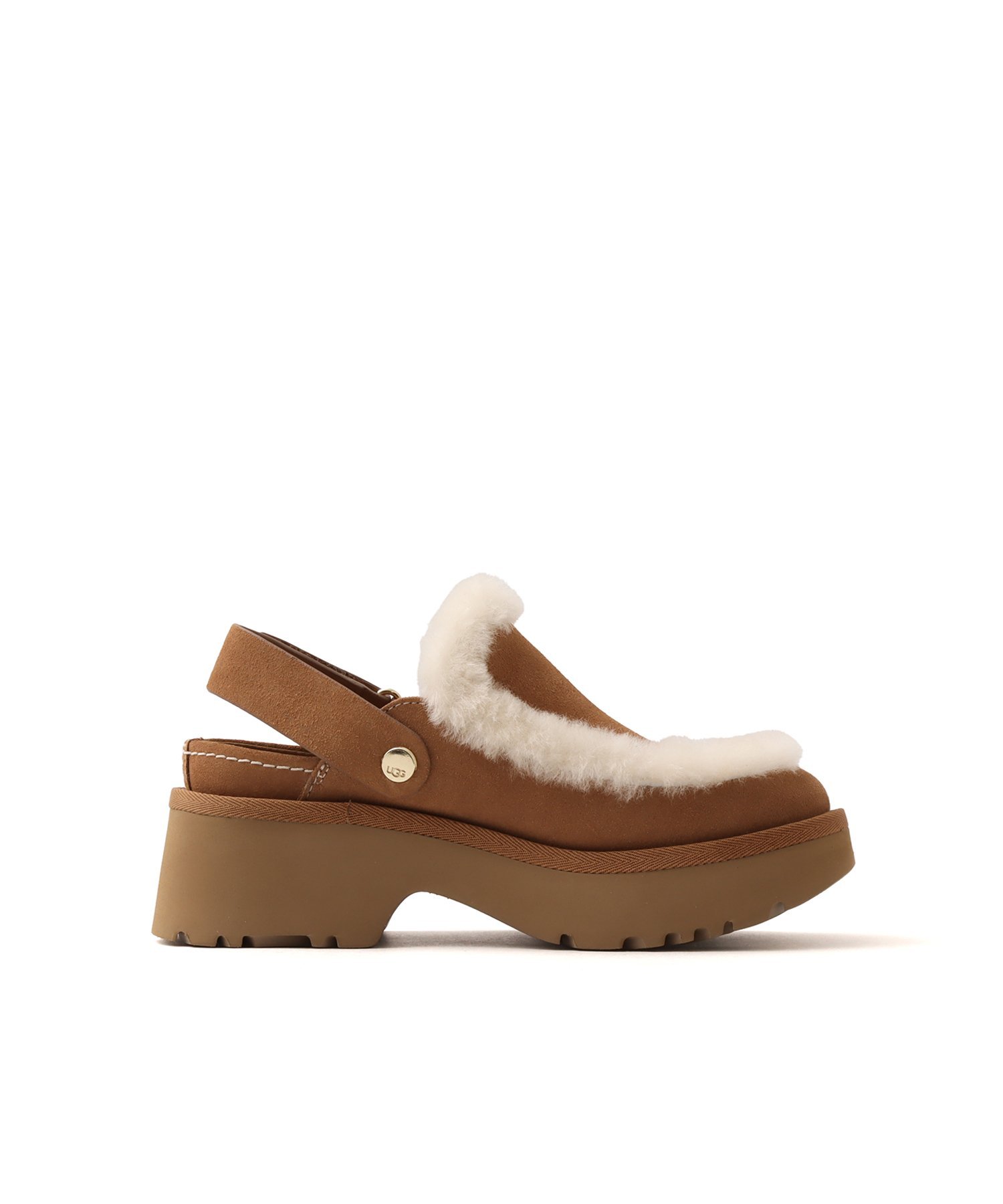 UGG W ESMEE CLOG CHESTNUT アトモス シューズ・靴 サンダル ブラウン