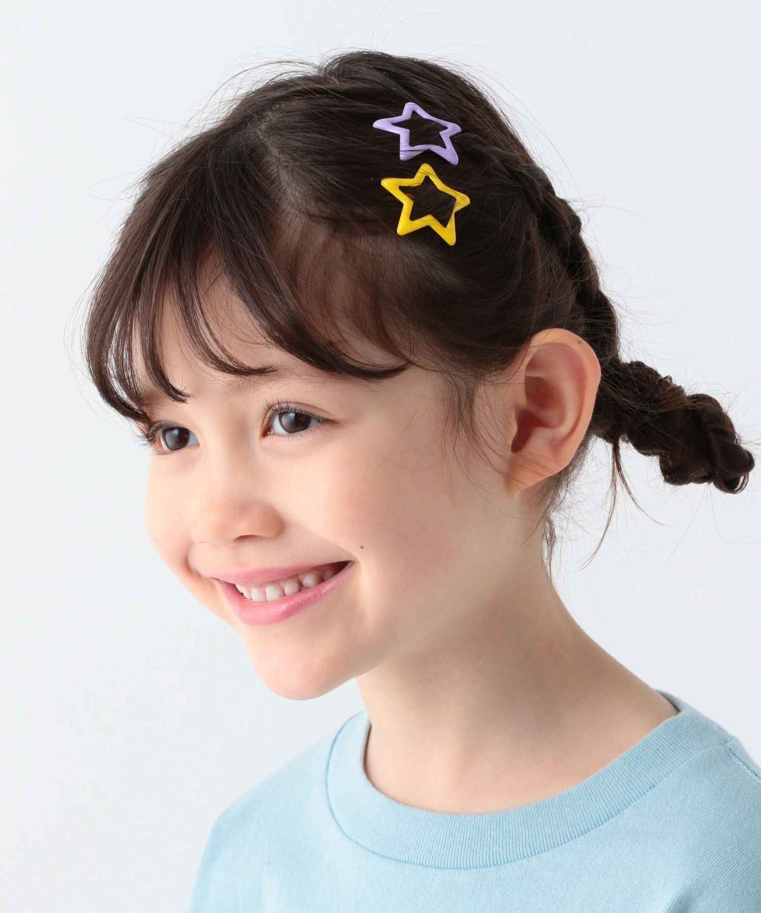 BAYFLOW 星パッチンピン3P(KIDS) ベイフロー ヘアアクセサリー バレッタ・ヘアクリップ・ヘアピン