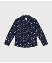 【SALE/20%OFF】PETIT BATEAU サージ織りシャツ プチバトー トップス シャツ・ブラウス【送料無料】