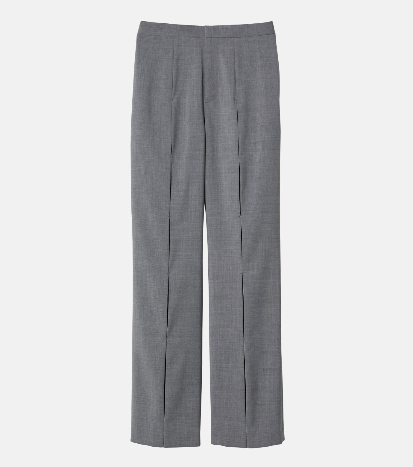 LE CIEL BLEU スリムフレアパンツwシアーディテール / Slim Flare Pant w/Sheer Detail ルシェルブルー パンツ その他のパンツ ブラック グレー カーキグリーン