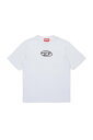 DIESEL キッズ Tシャツ TREDEN ディーゼル トップス カットソー・Tシャツ ブラック ホワイト【送料無料】
