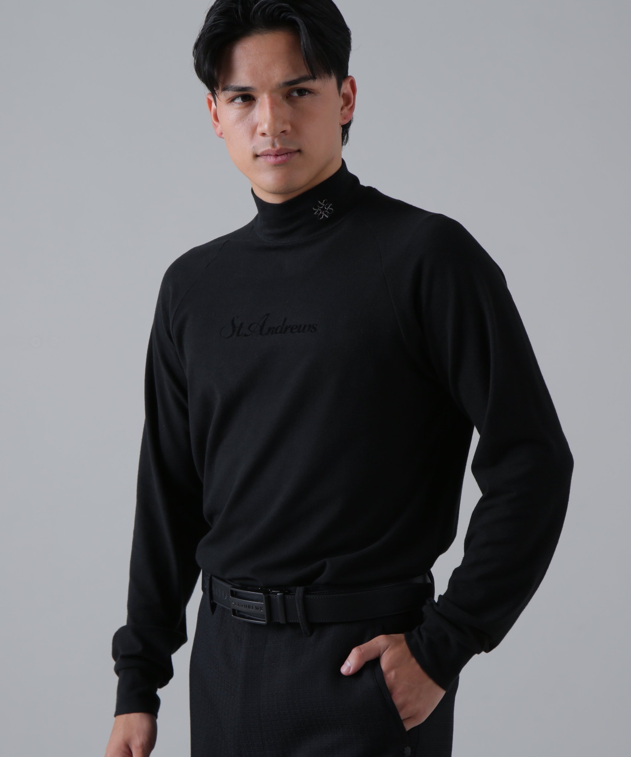 St ANDREWS ソリストヒート長袖ハイネックカットソー (MENS) セントアンドリュース トップス その他の..