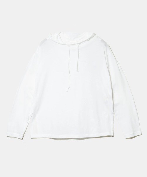 GSC WOMENS SELECT GENTIL/ジャンティー シアーフードロンTEE (WOMENS) ゴースローキャラバン トップス カットソー・Tシャツ レッド パープル ホワイト