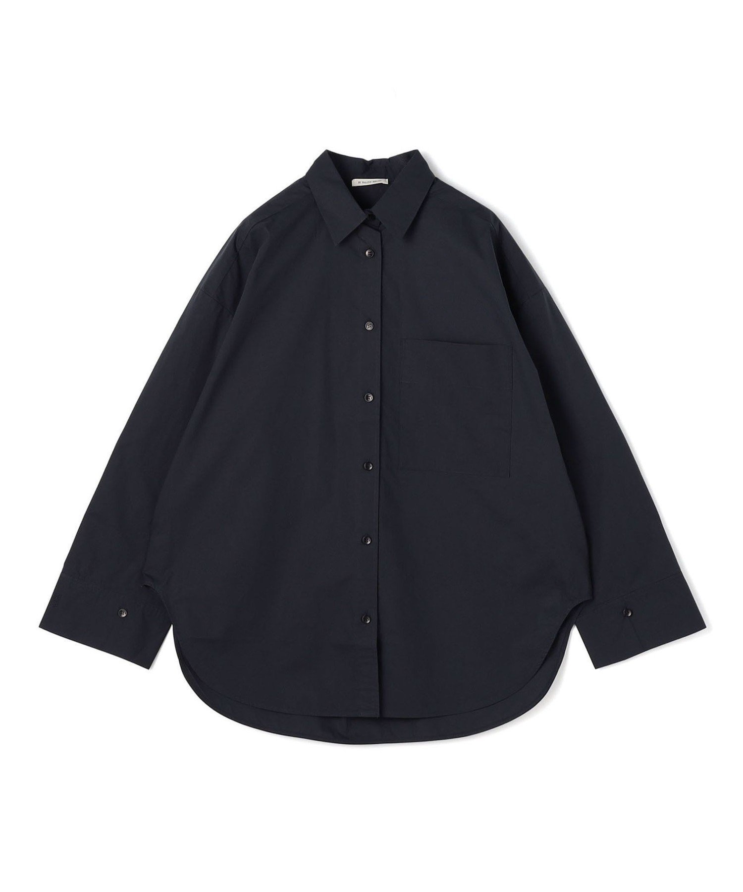 TOMORROWLAND GOODS BY MALENE BIRGER DERRIS コットンシャツ トゥモローランド トップス シャツ・ブラウス ネイビー【送料無料】