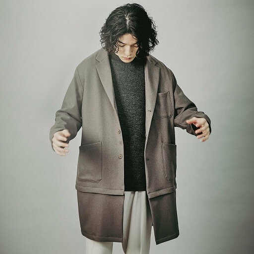 【SALE/60%OFF】ABAHOUSE LASTWORD ツイル ストレッチ 2WAY ショップコート アバハウス ジャケット・アウター テーラードジャケット・ブレザー ブラック イエロー グリーン ブラウン【送料無料】 【SALE/60%OFF】ABAHOUSE LASTWORD ツイル ストレッチ 2WAY ショップコート アバハウス ジャケット・アウター テーラードジャケット・ブレザー ブラック イエロー グリーン ブラウン【送料無料】