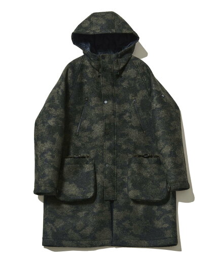 JOSEPH ABBOUD 【UNISEX】スライバーカモジャガード コート ジョセフアブード ジャケット・アウター その他のジャケット・アウター カーキグリーン【送料無料】 JOSEPH ABBOUD 【UNISEX】スライバーカモジャガード コート ジョセフアブード ジャケット・アウター その他のジャケット・アウター カーキグリーン【送料無料】