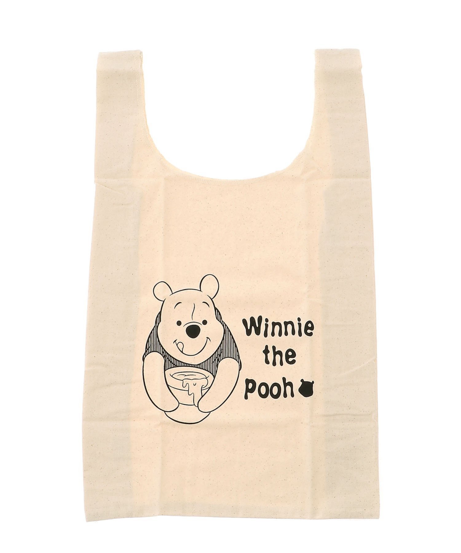 Disney Disney/(W)くまのプーさん エコバッグ マルシェバック アヴェンチュラ バッグ エコバッグ・サブバッグ ベージュのサムネイル