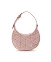 【SALE/40%OFF】SAMANTHAVEGA ベロアキルティングスタッズハーフムーンバッグ サマンサ ベガ バッグ ハンドバッグ ブルー ピンク ベージュ...