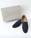 【SALE/30%OFF】NOLLEY'S goodman 【HERNO/ヘルノ】モノグラム スエード ローファー 25SS ノーリーズ シューズ・靴 モカシン...