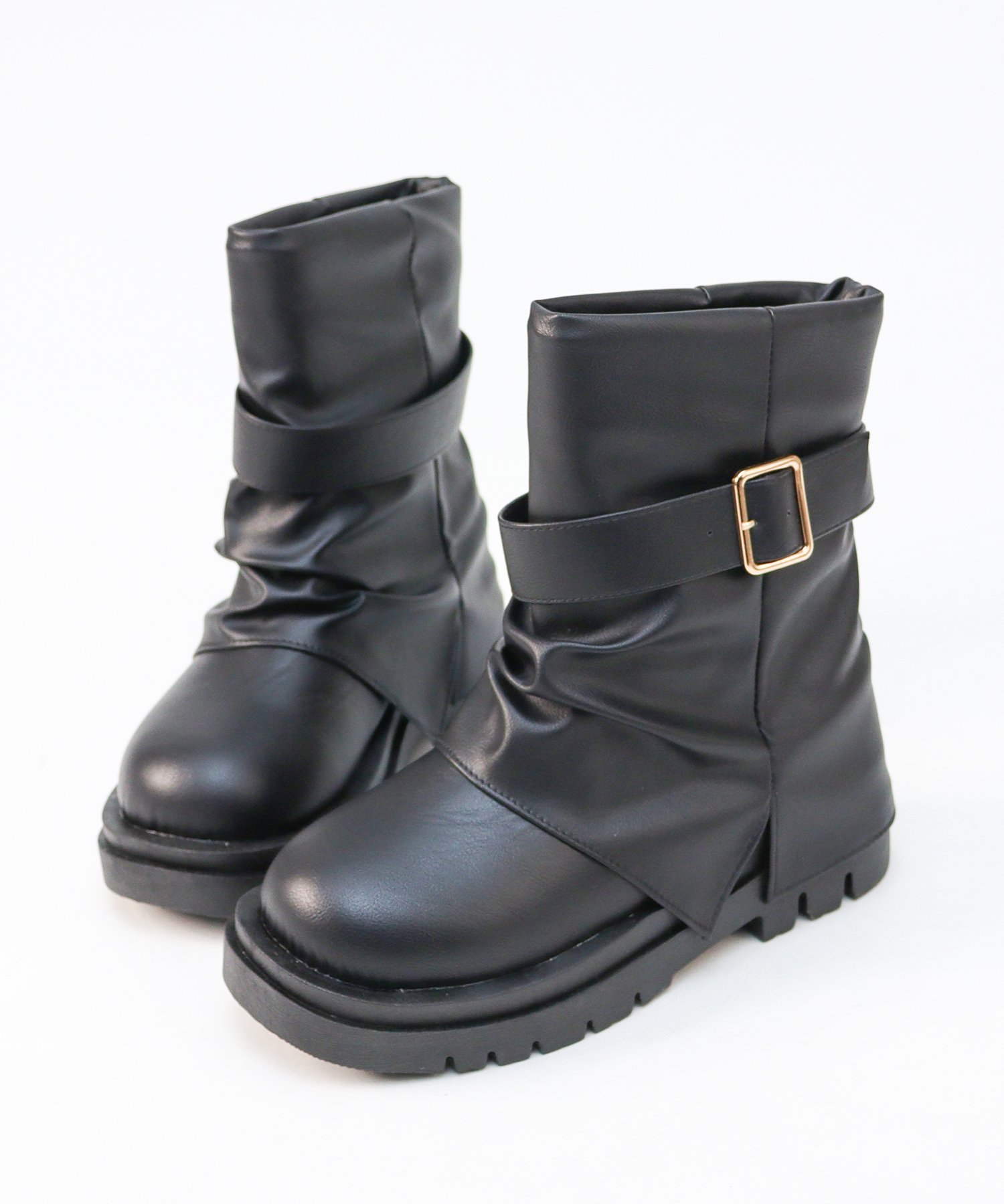 【SALE/41%OFF】LibertyDoll 5cmヒール ワンピース セットアップ エンジニアブーツ ☆9148 サンエーフットウェアー シューズ・靴 ブ...