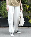 URBAN RESEARCH DOORS FORK&SPOON コットンタイプライターカーブパンツ アーバンリサーチドアーズ パンツ その他のパンツ カーキグリ...