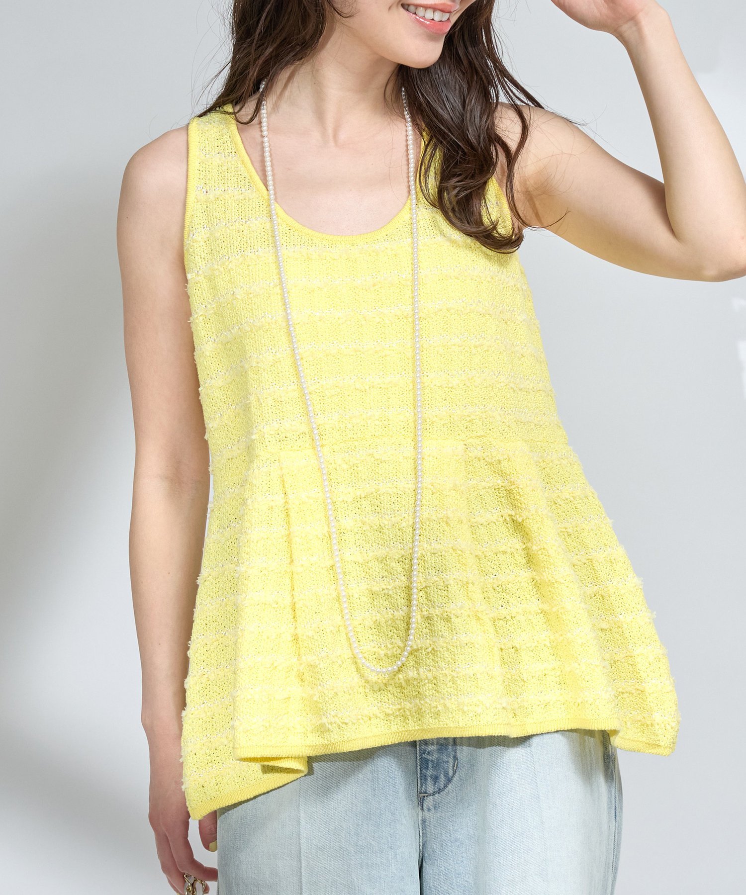 【SALE／40%OFF】La boutique BonBon 【きれい目カジュアル】ツイードノース