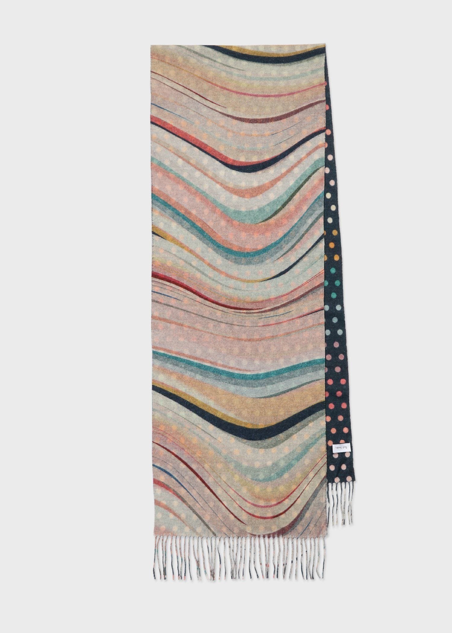 Paul Smith ウィメンズ "Swirl" リバーシブル スカーフ ポール・スミス ファッション雑貨 マフラー・ストール・ネックウォーマー【送料無料】のサムネイル