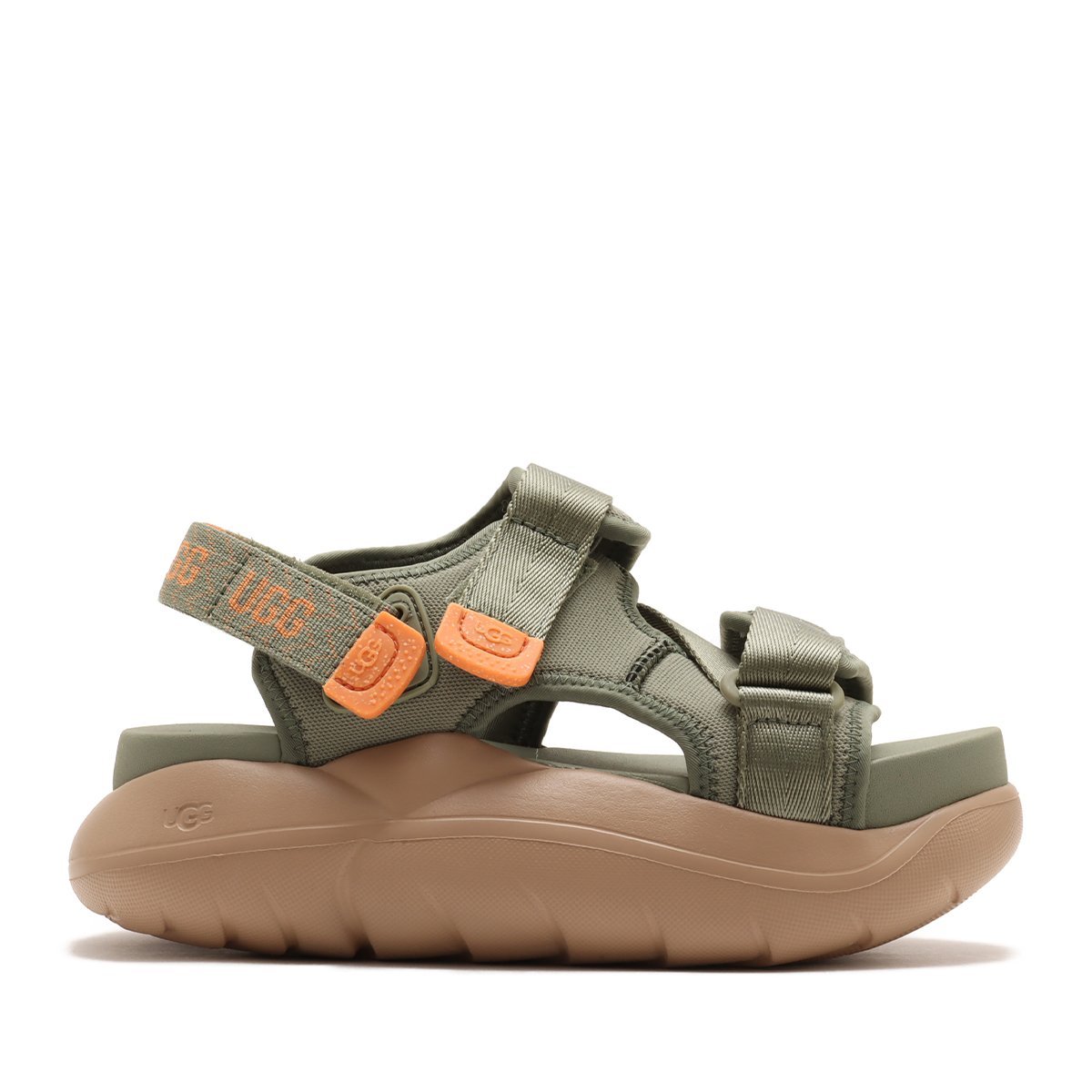 UGG LA ALTO CROSS STRAP KHAKI アトモス シューズ・靴 サンダル カーキグリーン