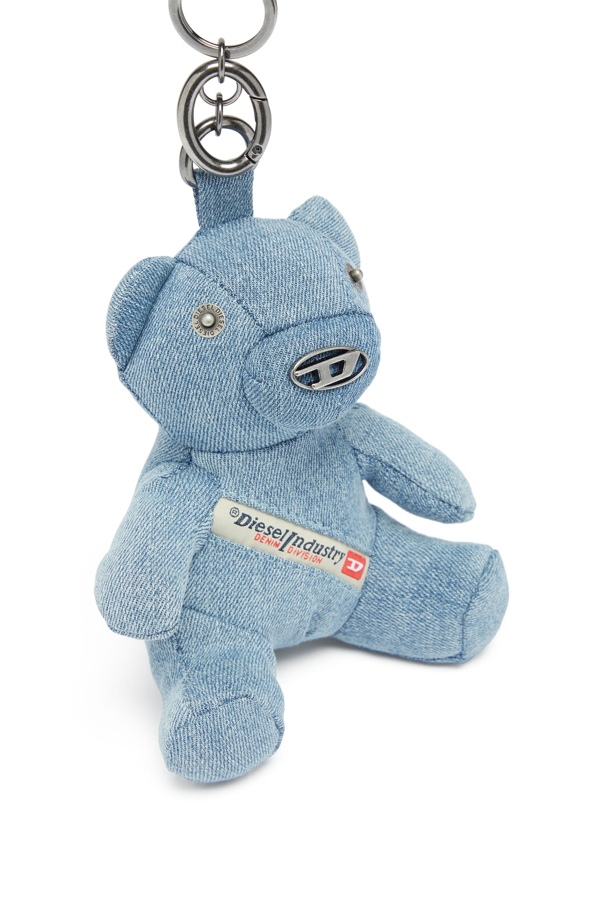 ウィメンズ チャーム RE-EDITION DIESEL BEAR ディーゼル ファッション雑貨 チャーム・キーチェーン ブルー